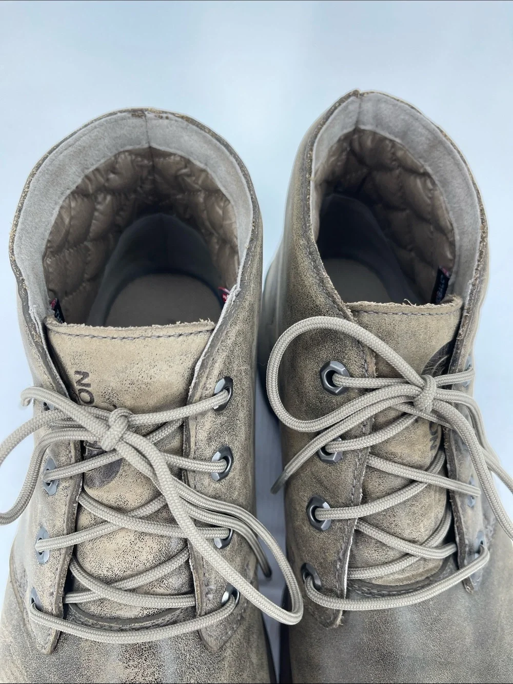 The North Face Men’s ThermoBall Versa Chukka II Olive Brown Boots Size 13